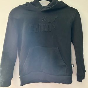 Black, puma sweatshirt